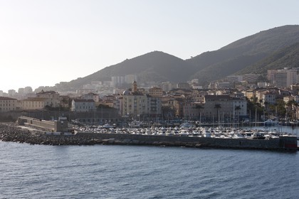 16 02 2012 - Ajaccio (FRA, Corse) -  La Méridionale shipping company- Piana at Ajaccio