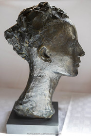 Oeuvre de Germaine Richier, buste La Regodias (Renée Regodias), 1938
