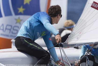10 04 2015, Marseille (FRA), Yachting Club de la Pointe Rouge - Coupe Internationale de Printemps des 470, Day 3