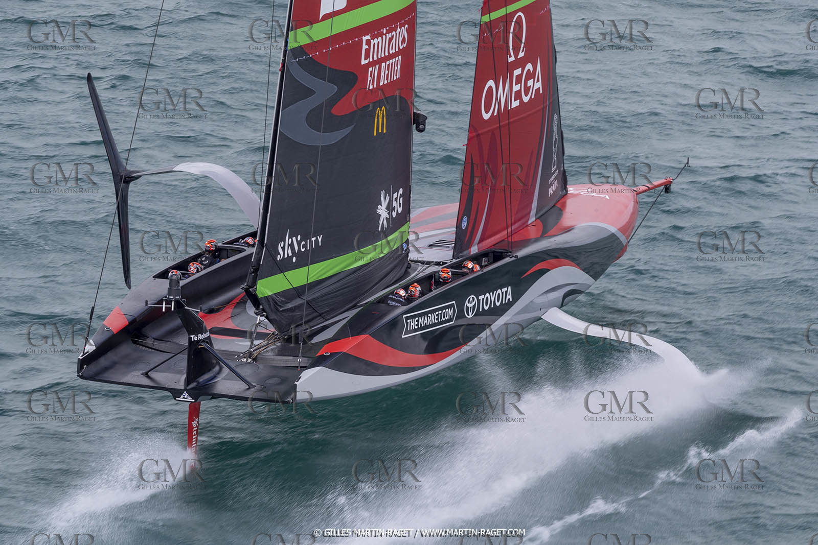 11 12 2020 - Auckland (NZL) - 36th America's Cup - Practice Sessions - Day 3 - Emirates Team New Zealand