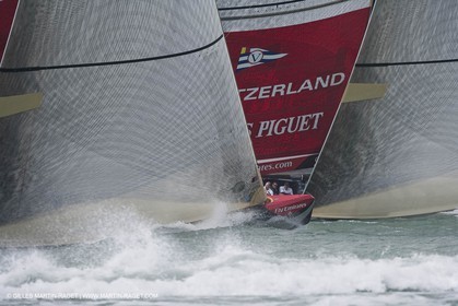 12 02 2009 - Auckland (NZL) -  Louis Vuitton Pacific Series -  Racing Day 12 - Challenger final