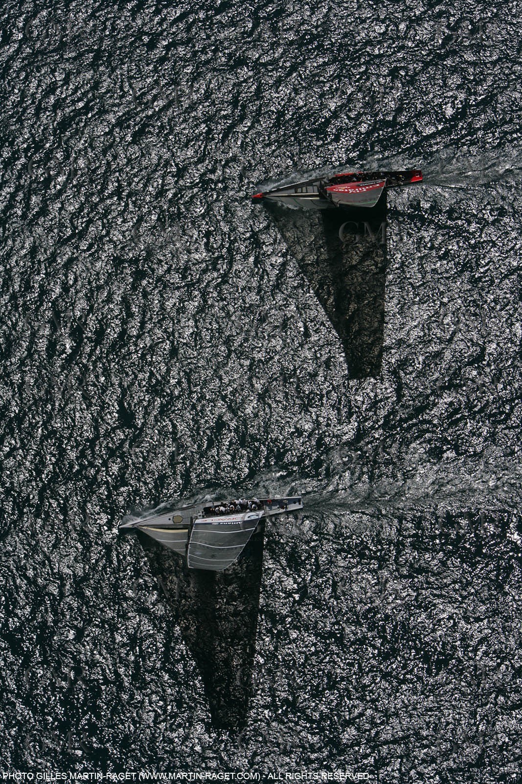 09 05 2007-Valencia (Spain)- 32nd America's Cup - Louis Vuitton Cup - RR2 - Day 11 - BMW ORACLE Racing