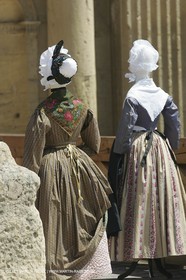 May 2004 - La Tour d'Aigues (FRA, 84) - Old costumes for women of the South exhibition