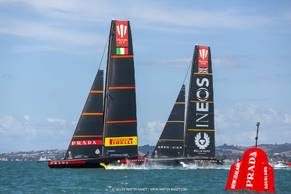 12 01 2021, Auckland (NZL), 36th America's Cup, Practice Racing