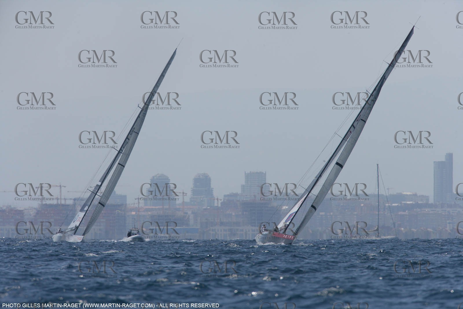 15 05 2007-Valencia (Spain)- 32nd America's Cup - Louis Vuitton Cup - Semi-final - Day 2 - BMW ORACLE racing