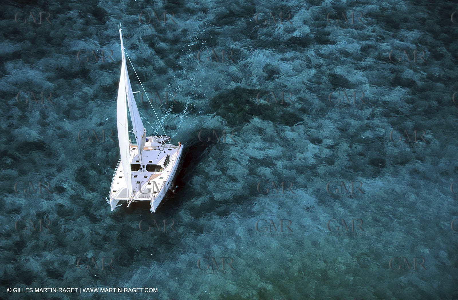 Cruising multihull sailing