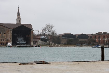 20 02 2012 - Venezia (ITA) - 34th America'sCup - Venezia 2012 America's Cup World Series - The Arsenale where the AC45 moorings, public village, media center and Club 45 will be located