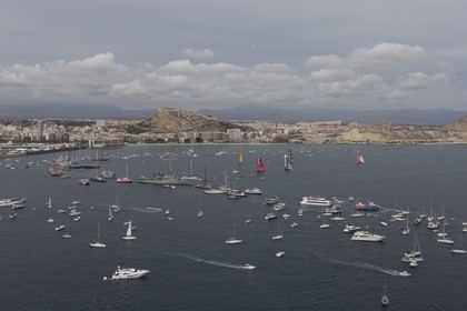 11 10 2014, Alicante (ESP), Volvo Ocean Race 2014-15, Team Alvimedica
