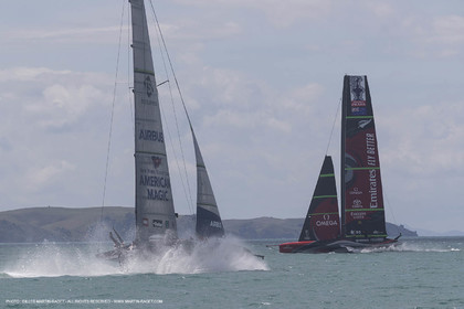 08 12 2020 - Auckland (NZL) - 36th America's Cup - Practice Sessions - Day 1