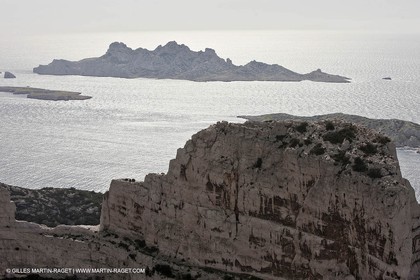 10 03 2009 - Marseille (FRA, 13) - Les Calanques - Massif de Marseilleveyre - Rocher des Goudes