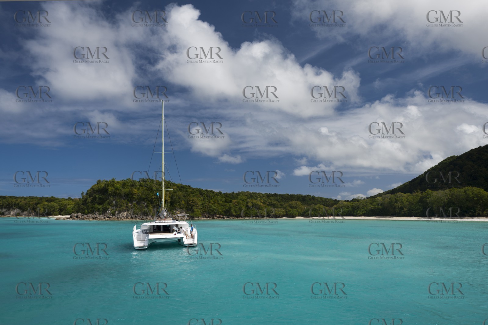 31 01 2012 - Marie-Galante (West Indies) - Fountaine-Pajot -  Sanya 57