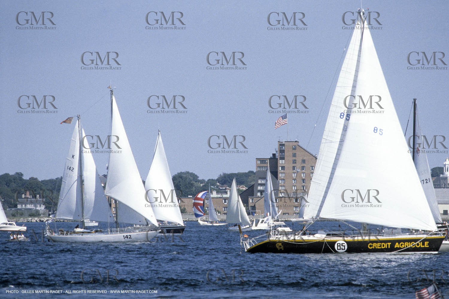 Crédit Agricole - Philippe Jeantot - 1983 British Oxygen Challenge