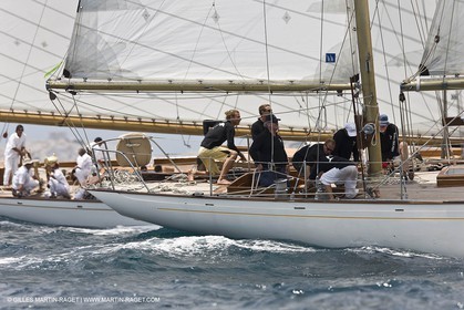 Sailing, Classic yachts, Voiles Vieux Port 2009, Marseille (FRA)