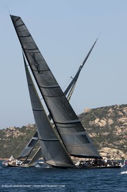 18 05 2010 - La Maddalena (ITA, Sardinia) Louis Vuitton Trophy - BMW ORACLE Racing - Training