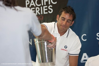 27 01 2009 - Auckland (NZL) - Louis Vuitton Pacific Series - Draw for pairings - Hamish Pepper