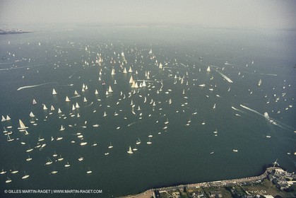 Sailing, Yacht Racing, Admiral's Cup, Cowes (UK, IOW)