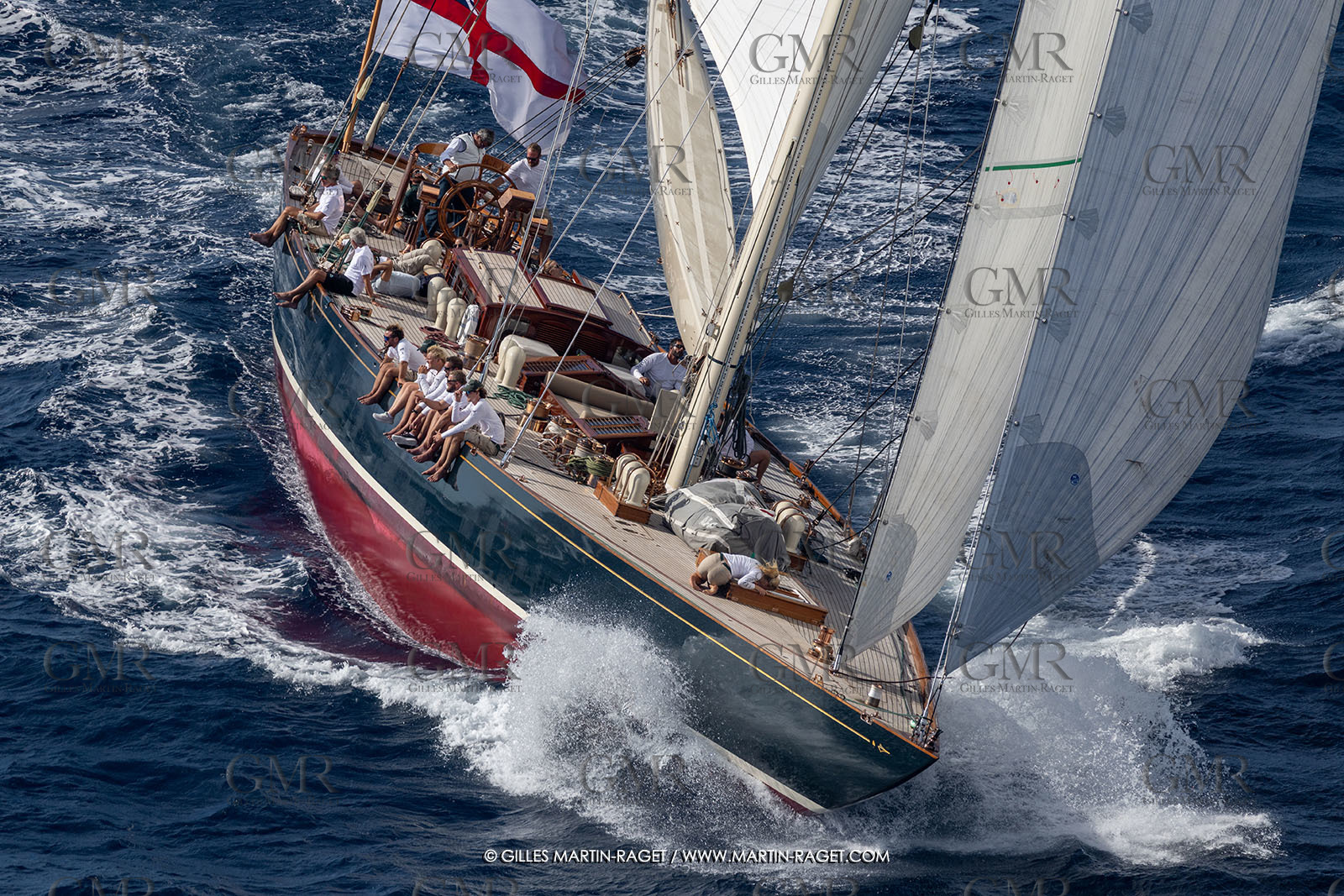 04 10 2025, Saint-Tropez (FRA), Les VoIles de Saint-Tropez 2025, Race Day 6