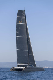 16 02 2019, Porquerolles (FRA,83), Gunboat 68 sail testing  3