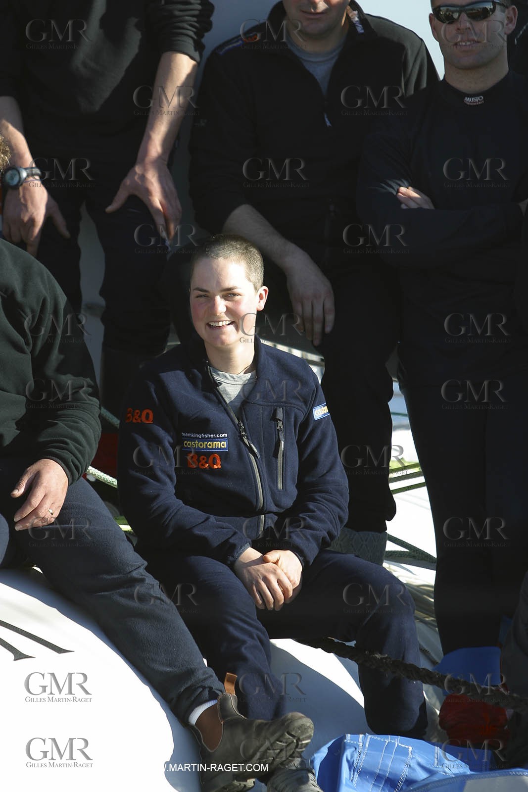 Kingfisher II - Jules Verne Trophy 2002 start - Brest