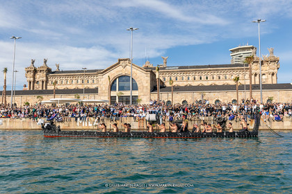 19 10 2024, Barcelona (ESP), Louis Vuitton 37th America's Cup, Final Match, Race Day 6, Dock out