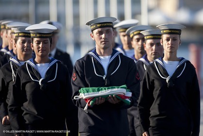 19 05 2010 - La Maddalena (ITA, Sardinia) Louis Vuitton Trophy - BMW ORACLE Racing - Training