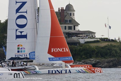 02 07 2012 - Newport (RI) - Départ du prologue de la Krys Ocean Race disputé sur le parcours Newport-New York