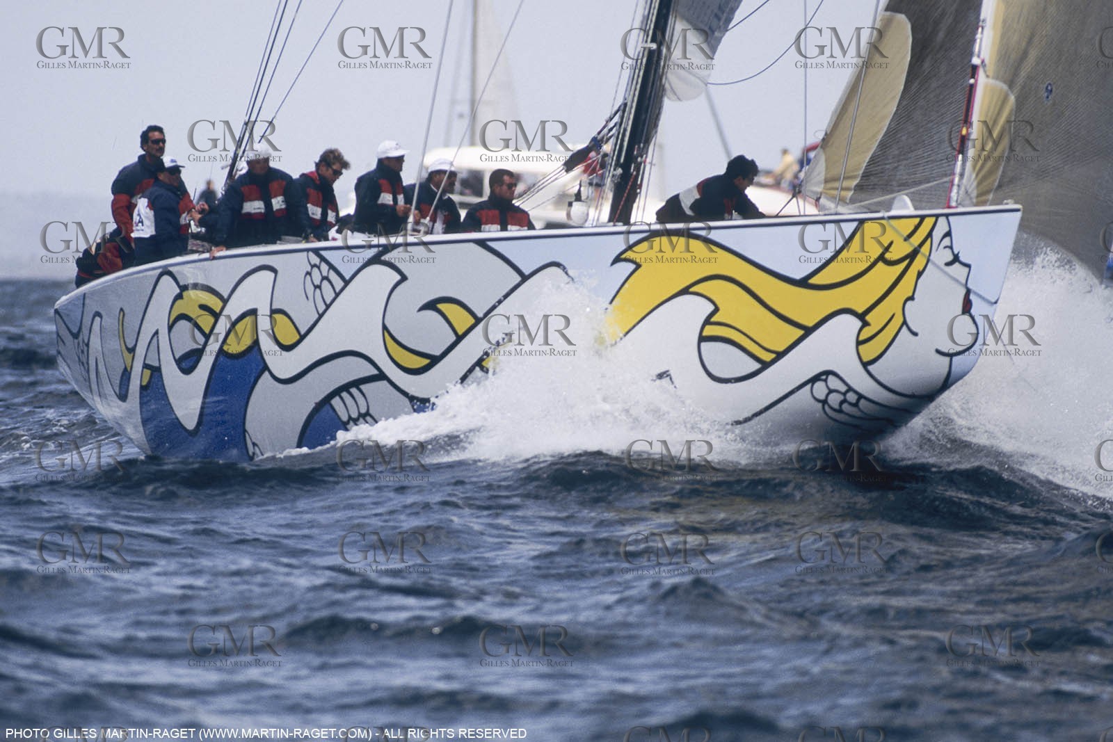 Sailing, Yacht Racing, America's Cup XXIX, San Diego (USA,CA), 1995, Young America