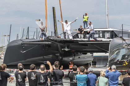 22 07 2020, La Grande Motte (FRA), Gunboat, Gunboat 68 SeaTilt launch