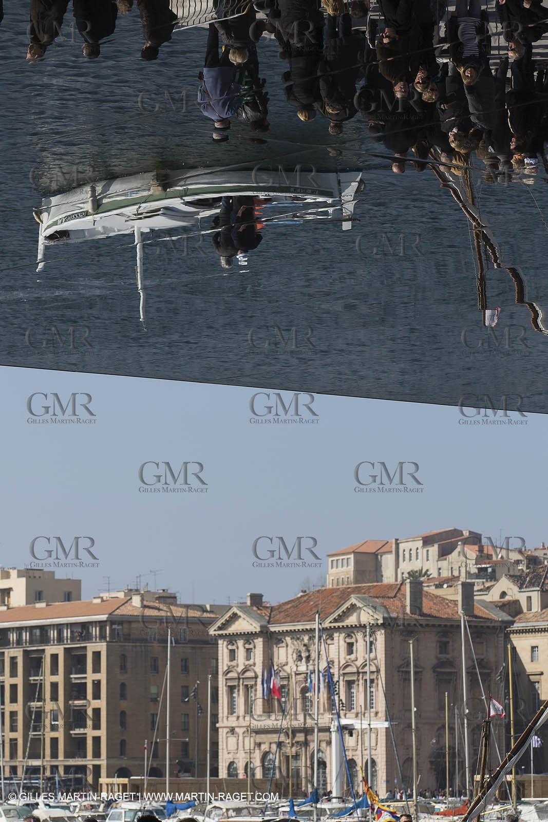 02 02 2013 Marseille (FRA,13) - Opening of the shadehouse and renovated historical Vieux Port