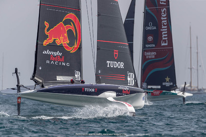 15 09 2023, Vilanova i La Geltru (ESP), 37th America's Cup, Preliminary Regatta N° 1, Race Day 3