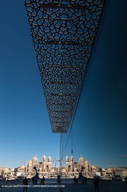 11 01 2013 - Marseille (FRA,13) - Marseille Provence 2013, European capital of Culture, J4 Esplanade, MUCEM Museum and Villa Mediterranée.