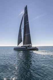 05 02 2019, La Grande Motte (FRA,34), Gunboat 68 sail testing  2