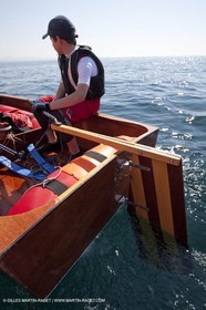24 05 2010 - Hyères (FRA,83) - wooden optimist