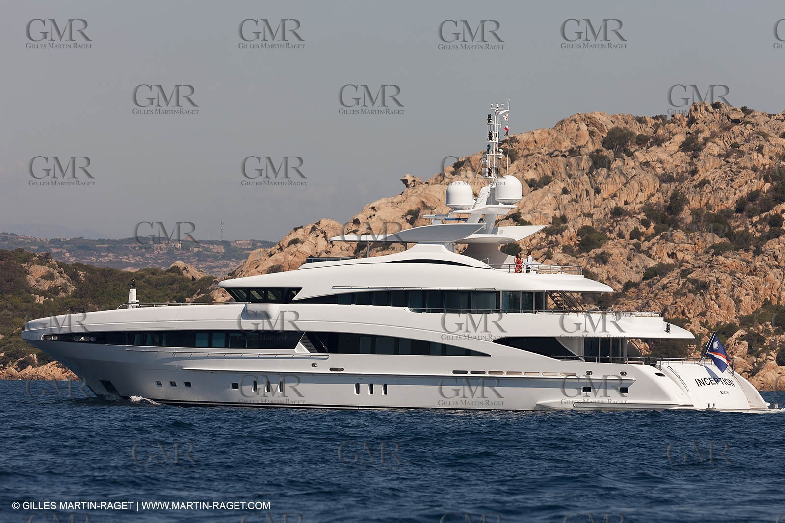 18 08 2011 - La Maddalena (ITA, Sardinia) - Motor yacht Inception