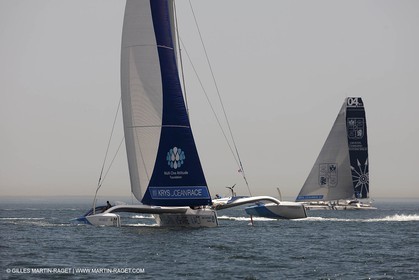 03 07 2012 - New York (USA, NY) - Krys Ocean Race prologuie - arrival in New York