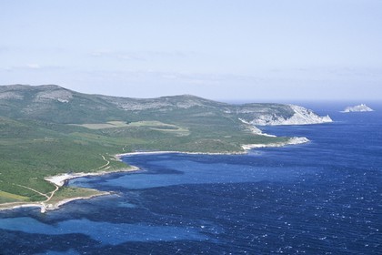 France, Corse, côte orientale du Cap Corse