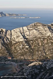 04 04 2009 - Marseille (FRA, 13) - Les Calanques - Calanque de Sormiou vue depuis le Baou Rond