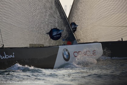 14 11 2010 - Dubai (UAE) - Dubai Louis Vuitton Trophy -  BMW ORACLE Racing - Training - Race Day 1
