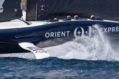22 08 2024, Barcelona (ESP), Louis Vuitton 37th America's Cup, Louis Vuitton Preliminary Regatta, Race Day 1