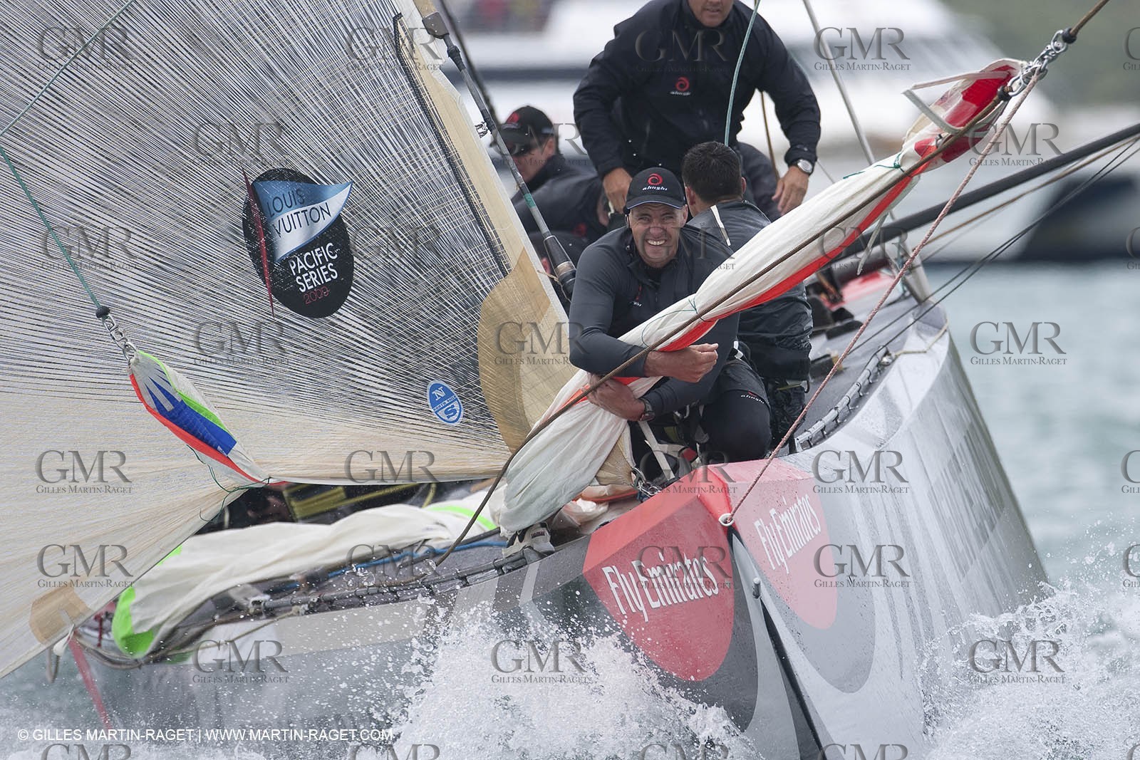14 02 2009 - Auckland (NZL) -  Louis Vuitton Pacific Series -  Racing Day 14 - Challenger final