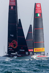15 09 2023, Vilanova i La Geltru (ESP), 37th America's Cup, Preliminary Regatta N° 1, Race Day 3