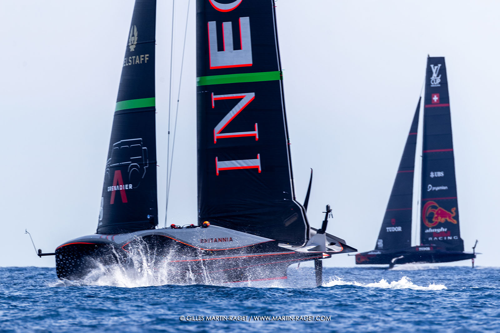 16 09 2024, Barcelona (ESP), 37th America's Cup, Louis Vuitton Cup Semi-final, Race Day 3