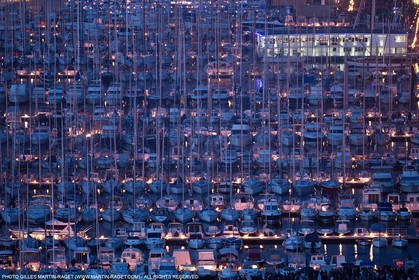 03 05 2013 - Marseille (FRA,13) - Marseille Provence 2013, illumination du Vieux Port par la Compagnie Carabosse