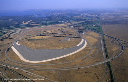 Miramas, car tyres testing race track