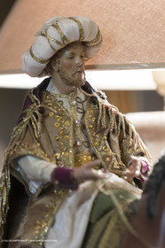 27 01 2018; L'isle sur Sorgue (FRA; 84); Les antiquaires; Crèche et santons de Jean-Jacques Bourgeois