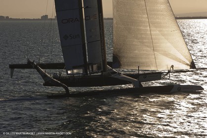 31 01 2010 - Valencia (ESP) - 33rd America's Cup - BMW ORACLE Racing -