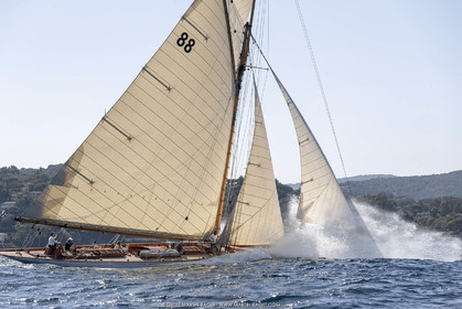 29 09 2018, Saint-Tropez (FRA,83), Voiles de Saint-Tropez 2019, Arrival Cannes-Saint-Tropez and trainings