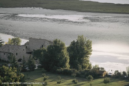France, Provence, Haute Provence, Val de Durance, Durance river valley