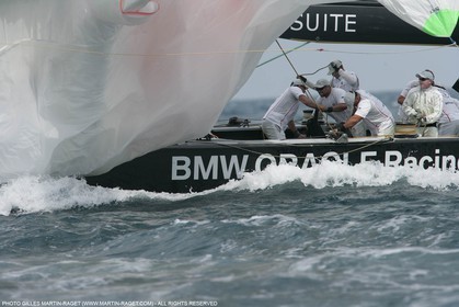 16 05 2007-Valencia (Spain)- 32nd America's Cup - Louis Vuitton Cup - Semi-final - Day 3 - BMW ORACLE racing