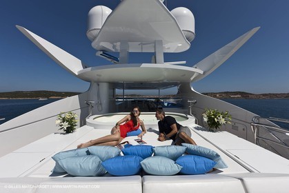 18 08 2011 - La Maddalena (ITA, Sardinia) - Motor yacht Inception